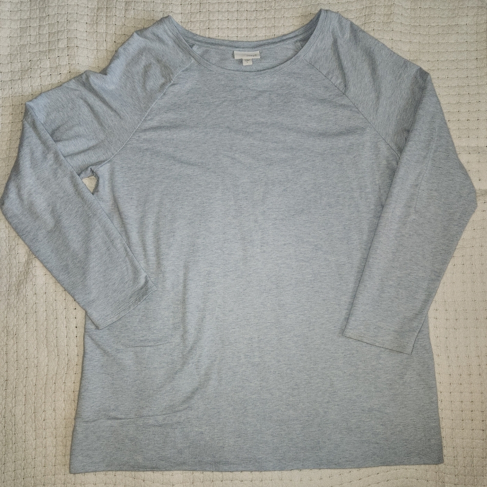 Pure Jill Light Blue Long Sleeve Top Large (Read Full Description) - Picture 4 of 11